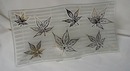 Pair of FRED PRESS pressed glass trays