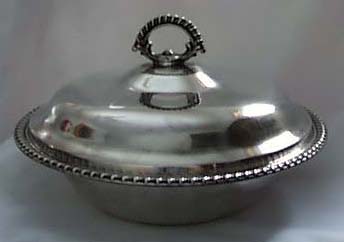 William Rogers Silverplate covered casserole