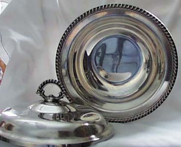William Rogers Silverplate covered casserole