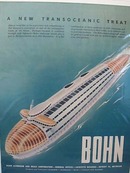 Bohn Futuristic Design inTransoceanic 1946 Ad