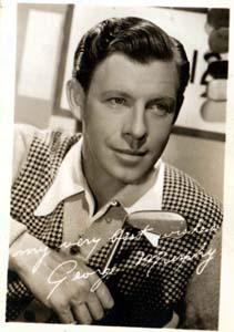 Photo of George Murphy, studio signed