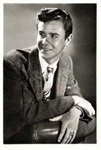 Photo of Marshall Thompson, studio signed:
