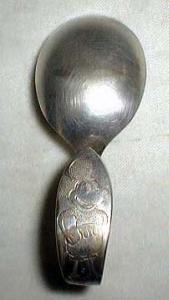 Mickey Mouse Spoon. This spoon is marked Branford silverplate
