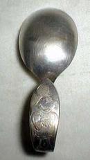 Mickey Mouse Spoon. This spoon is marked Branford silverplate