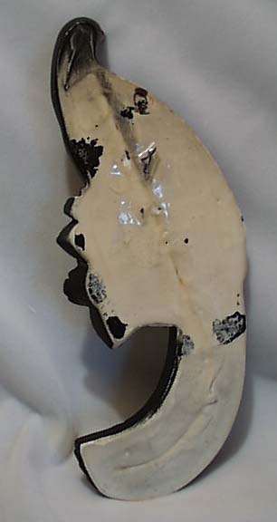 Black & Gold Bird of Paradise 1958 Plaster