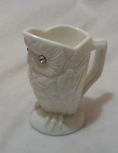 Sparkler owl mini creamer , Westmoreland?