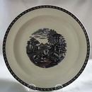 Wedgwood Eturia Greek scene black/white plate