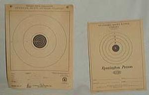 Remington Peters NRA targets.