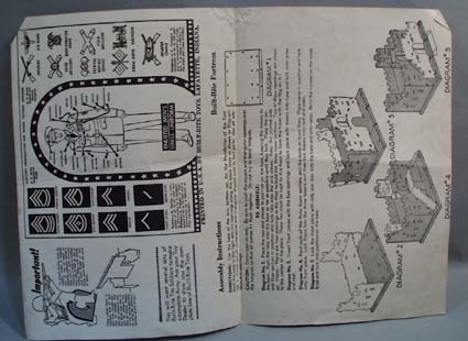 Built RiteToy Layout Sheet 30's or Early 40's