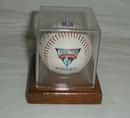 Baseball signed for crest toothpaste