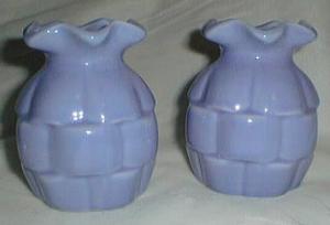 Blue basket weave type porcelain