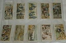 Players Cigarette cards 10 of them from the Life on Board the Man of War