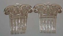 Tilco Plastic Side Combs Pair