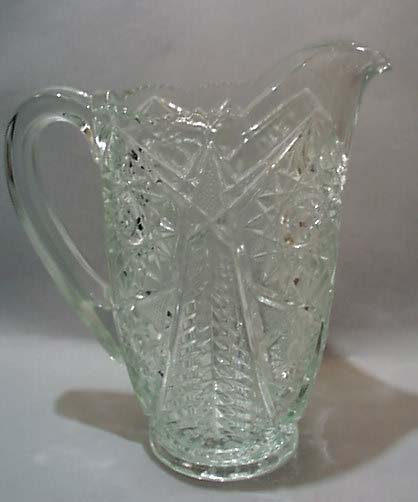 Pressed Glass Pitcher