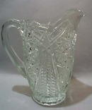 Pressed Glass Pitcher