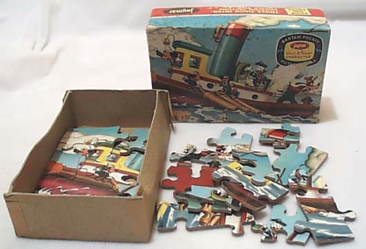 Jaymar Bantam Pocket Puzzle Mikey's Tugboat