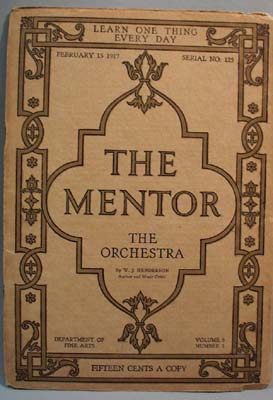 The Mentor Magazine The Orchestra 1917