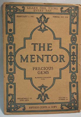 The Mentor Magazine Precious Gems 1917