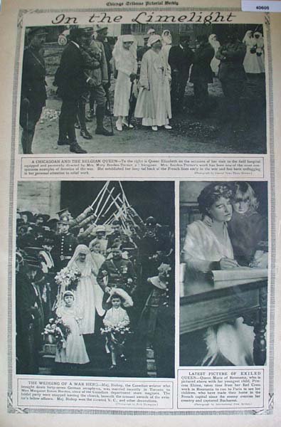 Exiled Queen Mrie of Romania and her youngest child Picture