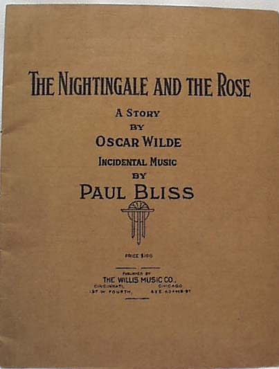 Oscar Wilde Book Nightingale Rose 1911