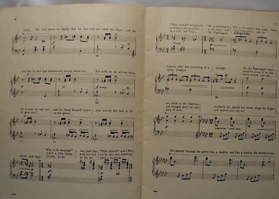 Oscar Wilde Book Nightingale Rose 1911