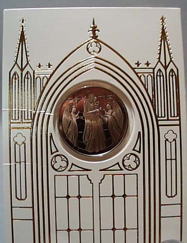1989 Franklin Mint Christmas Coin Holy Mother