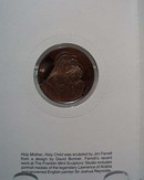 1989 Franklin Mint Christmas Coin Holy Mother