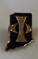 Indiana Police Tie Tack