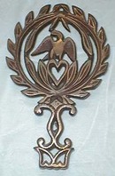 Copper Trivit, Eagle, Unique #256