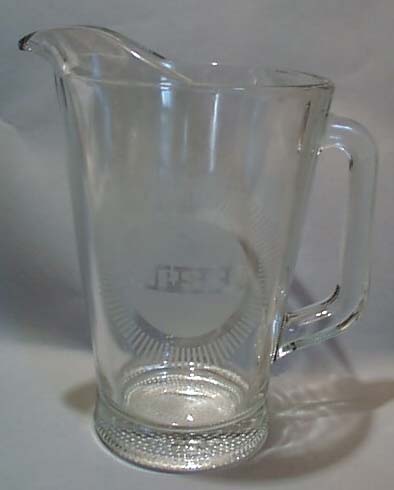 Nipsco Gas Company Crystal Pitcher