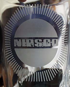 Nipsco Gas Company Crystal Pitcher
