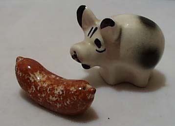 Smiley Pig & Hot Dog S & P