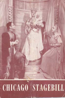 Chicago Stagebill Footlights, 1945