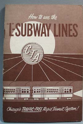 Booklet How to Use L-Subway Lines Chicago