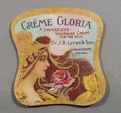 Victorian Label Reads Creme Gloria