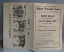 Program Secret Service Smith At The Shubert
