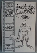 1960's Playbill Footlite Musicals Goldilocks
