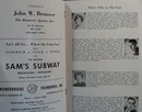 1960's Playbill Footlite Musicals Goldilocks