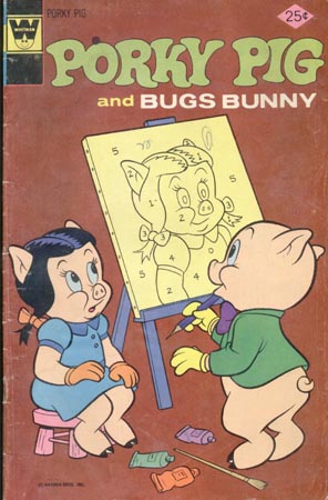 Porky Pig and Bugs Bunny Whitman Comic 1975