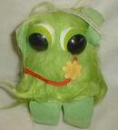 Paula Co. Green fuzzy 1983, made in Korea