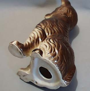 Handpainted Terrier Ceramic Dog