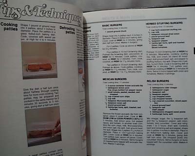 Whirlpool Microwave Cookbook 1983