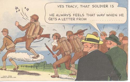 WWII Cards by Famous Artists 1942, Dick Tracy