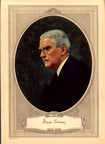 Frank Crane, Litho,author 1861