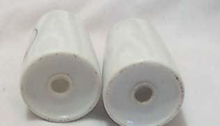 Folk art German bird S & P shakers