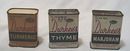 Set of 3 spice tins Durkee