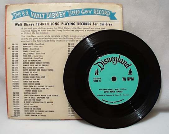Disneyland Record Mary Poppins