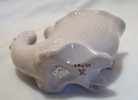 Pink Porcelain Cornucopia