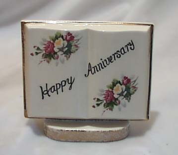 Norleans Book Vase Happy Anniversary