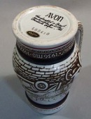 Avon Ceramic Mug Handcrafted in Brazil